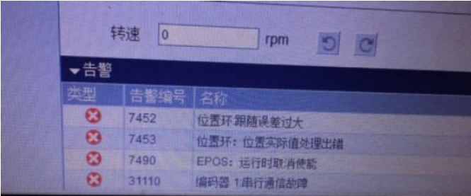 V90PN伺服系统通讯故障报警 V90PN伺服系统通讯故障报警