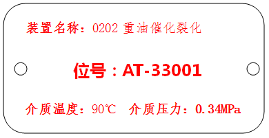 分析取样点及可燃气体报警器标识牌 分析取样点及可燃气体报警器标识牌