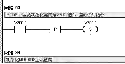 置位V700.1启动循环执行指令 置位V700.1启动循环执行指令