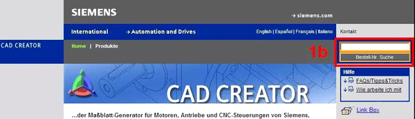 CAD CREATOR上的产品选型 CAD CREATOR上的产品选型