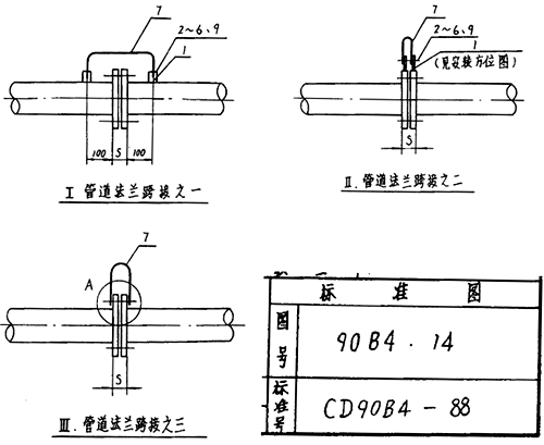 静电接地图集(CD90B4-88) 静电接地图集(CD90B4-88)