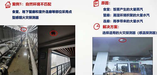 选择不适合特定环境的探测器类型 选择不适合特定环境的探测器类型