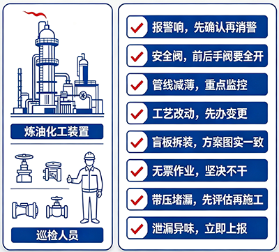 设备管线巡检重点 设备管线巡检重点