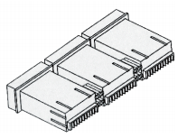 单点闪光报警仪条列式安装示意图 单点闪光报警仪条列式安装示意图