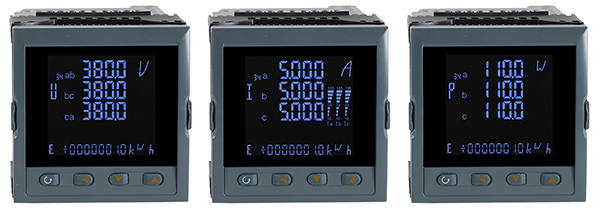 液晶多功能电力仪表显示界面 液晶多功能电力仪表显示界面