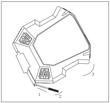 信号隔离器拆卸图 信号隔离器拆卸图