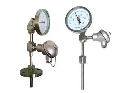 带铂电阻双金属温度计