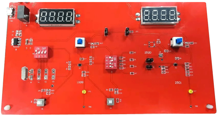 展频IC展示板实物图 展频IC展示板实物图