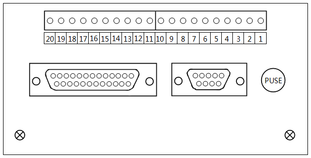 干式变压器背面接接分布图 干式变压器背面接接分布图
