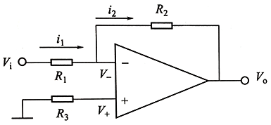 反相放大器电路原理图 反相放大器电路原理图