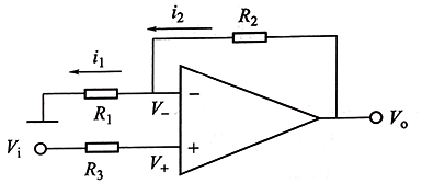 同相放大器电路原理图 同相放大器电路原理图