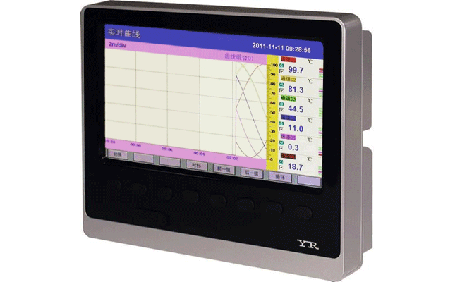 fkswng超薄彩色无纸记录仪 YR-ASR700