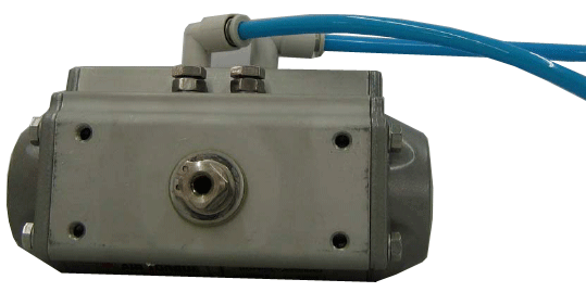 气动执行器实物图 气动执行器实物图