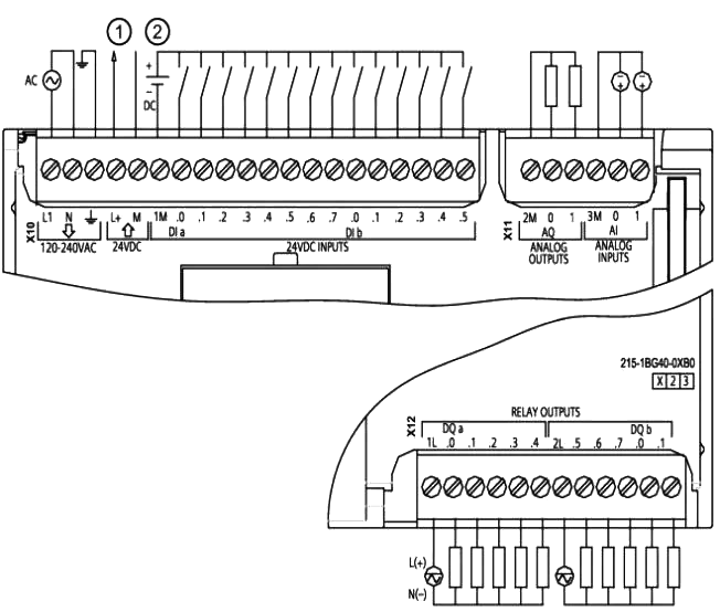 6ES7 215-1BG40-0XB0接线图 6ES7 215-1BG40-0XB0接线图
