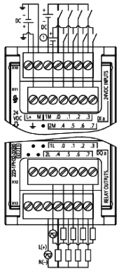 6ES7 223-1PH32-0XB0接线图 6ES7 223-1PH32-0XB0接线图