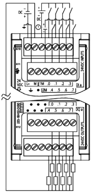 6ES7 223-1BH32-0XB0接线图 6ES7 223-1BH32-0XB0接线图