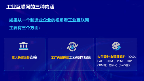 工业互联网的三种内涵 工业互联网的三种内涵