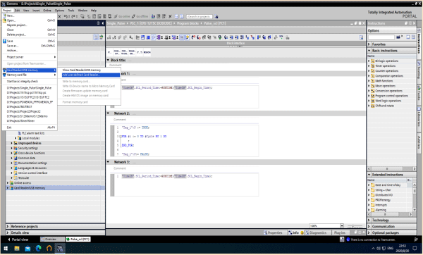 通过Simatic Automation Tool下载PLC程序2 通过Simatic Automation Tool下载PLC程序2