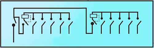 符合BS7671-2018的家居配电箱接线图 符合BS7671-2018的家居配电箱接线图