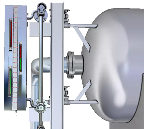 LGG-BE型双色高压玻璃板液位计 LGG-BE型双色高压玻璃板液位计