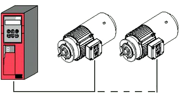 变频器一拖多同时启动 变频器一拖多同时启动