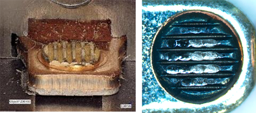 触头表面的污染物 触头表面的污染物