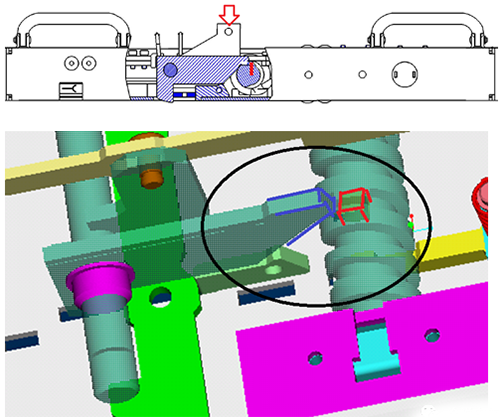 断路器的摇进摇出就是采用的被动机械联锁 断路器的摇进摇出就是采用的被动机械联锁