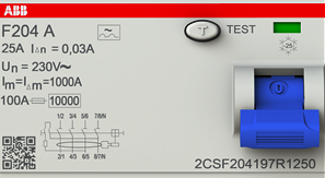 ABB F204漏电保护开关